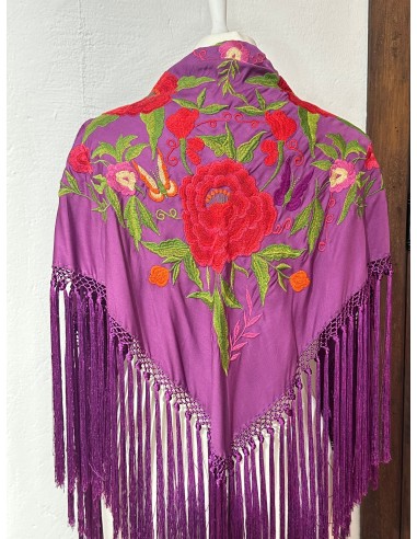 Matón morado flor grande